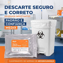 Saco de Lixo Infectante Branco 100L 100un - Medix