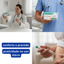 Agulha Para Caneta De Insulina 4mm 32G 100un - Uniqmed