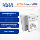 Dominó 28 Peças 9mm Estojo de Lata - Brasport MB