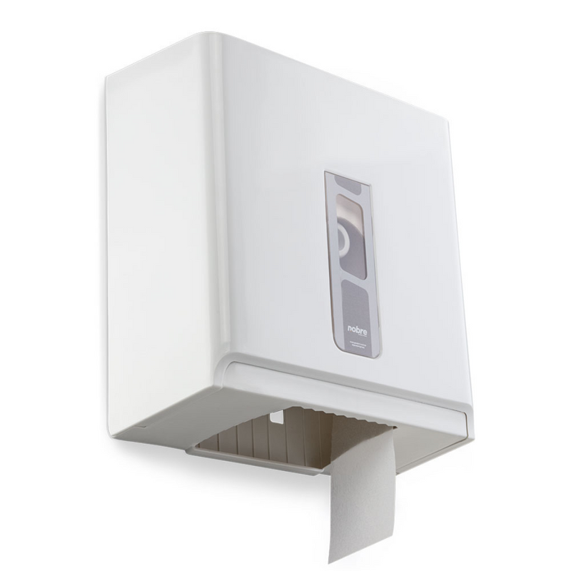 Dispenser Para Papel Higiênico Rolão Branco - Street Nobre