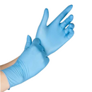 Luva de Procedimento Nitrílica Azul Sem Pó 100un - Vabene