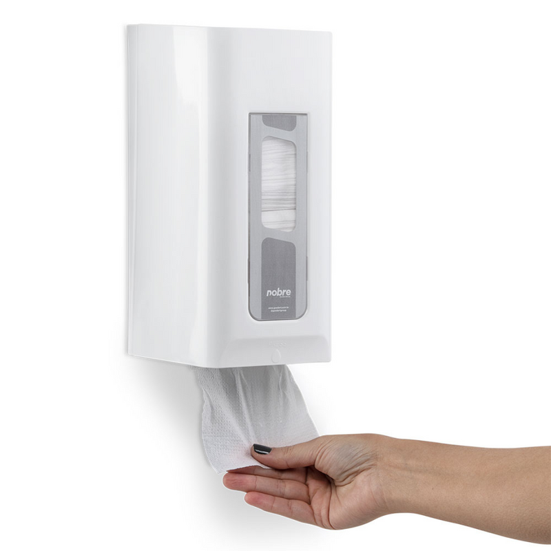 Dispenser Para Papel Higiênico Cai Cai Branco - Street Nobre