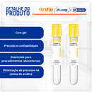 Tubo Coleta Sangue Ativador De Coágulo + Gel 5ml Amarelo 100un - Medix