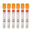 Tubo Para Coleta de Sangue Soro Gel 8,5ml Amarelo Ouro 100un - Descarpack