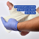 Atadura de Crepom 13 Fios 12cm x 1,8m 12 Rolos - Unicare