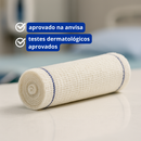 Atadura de Crepom 13 Fios 10cm x 1,8m 12 Rolos - Unicare