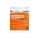 Compressa Não Aderente 7,5 x 7,5 Não Estéril Pct 10un - Sophia America