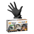 Luva Vinilplus Preta Sem Pó 100un - Talge