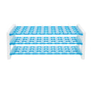 Estante Universal Azul Para Tubos de Ensaio - Tera Medical