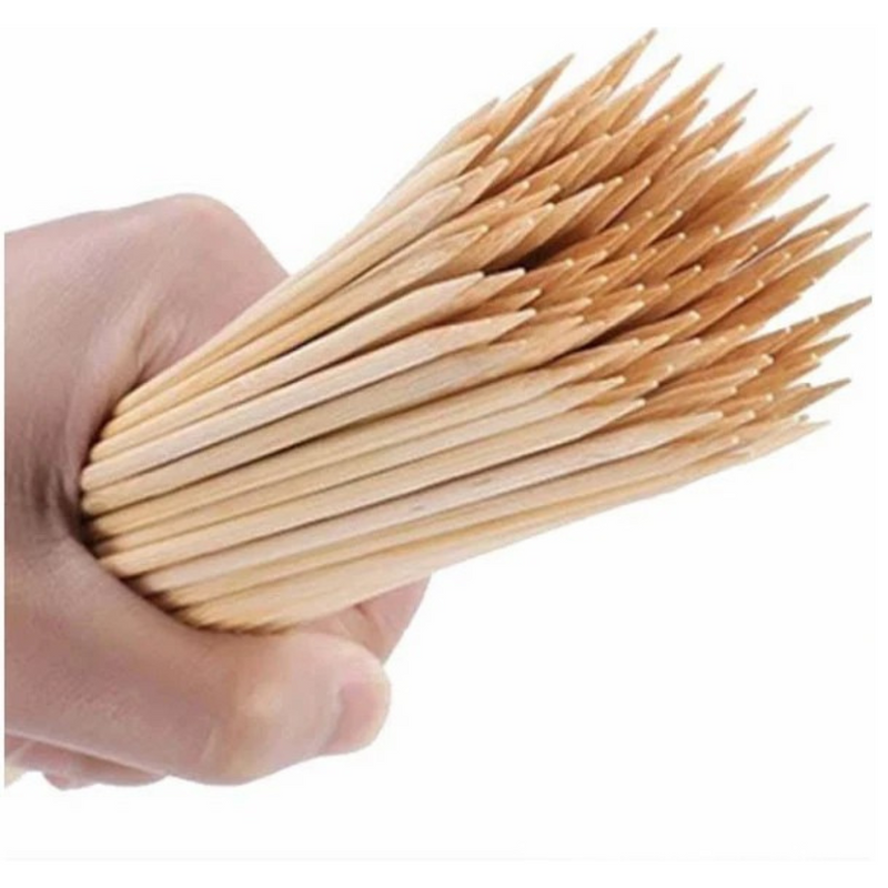 Espeto De Churrasco Bambu 30cm 50un - Inoven