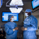 Avental Descartável Cirúrgico Estéril Azul - Descarpack