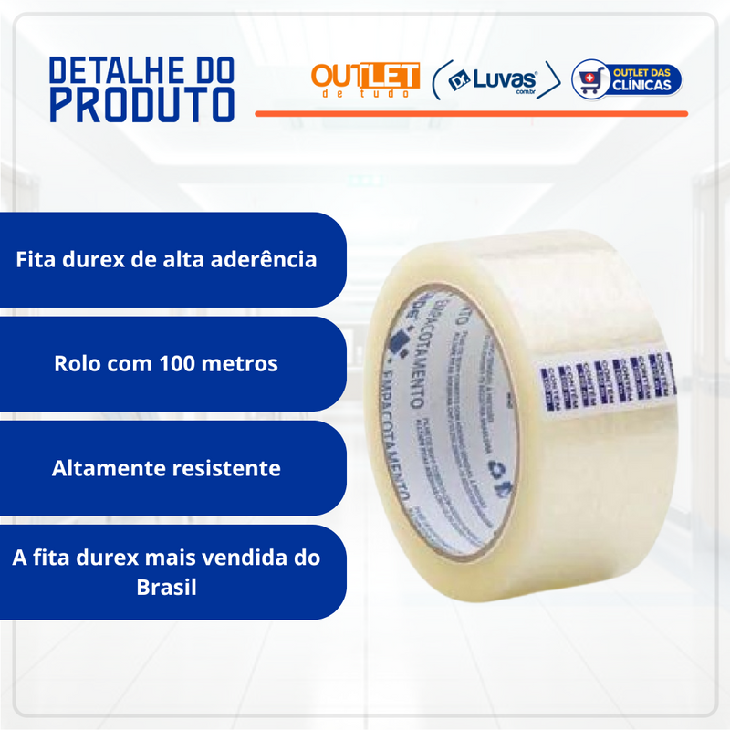 Fita Adesiva Durex 5un - Inoven