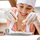 Luva de Látex Branca Com Pó 100un - Descarpack