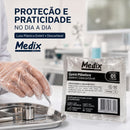 Luva Plástica Estéril 100un - Medix