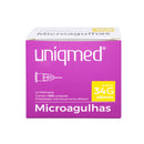 Microagulha 34Gx8 mm 100un - Uniqmed