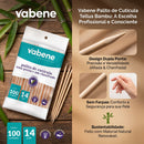 Palito de Cutícula Unha Chanfrado e Pontudo 100un - Vabene