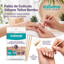 Palito de Cutícula Unha Chanfrado e Pontudo 100un - Vabene