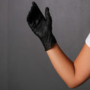 Luva Nitrílica Preta Sem Pó 100un - Talge