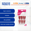 Unha Postiça Bailarina Longa 12un - MB