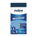 Pano Multiuso 50x30cm Azul 5un - Nobre