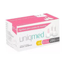 Agulha Para Caneta De Insulina 12,7mm 29G 100un - Uniqmed