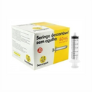 Seringa 60ml Bico Luer Lock 25un - Descarpack