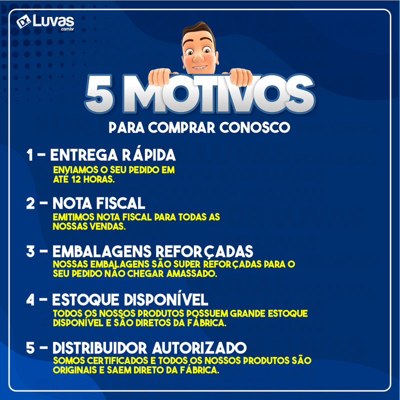 Luva de Látex Amarela Limpeza - Talge