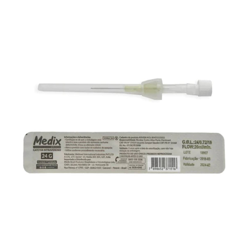 Cateter Intravenoso Periférico Teflon - Medix