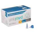 Agulha Para Caneta De Insulina 8mm 31G 100un - Uniqmed