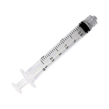 Seringa 3ml Bico Luer Lock 500un - SR