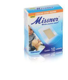 Curativo Transparente Extra Grande 10un - Missner