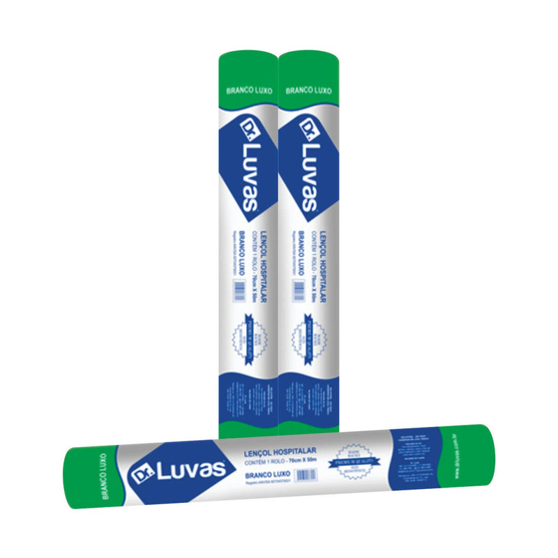 Lençol de Papel 70cmx50m Eco - Dr. Luvas