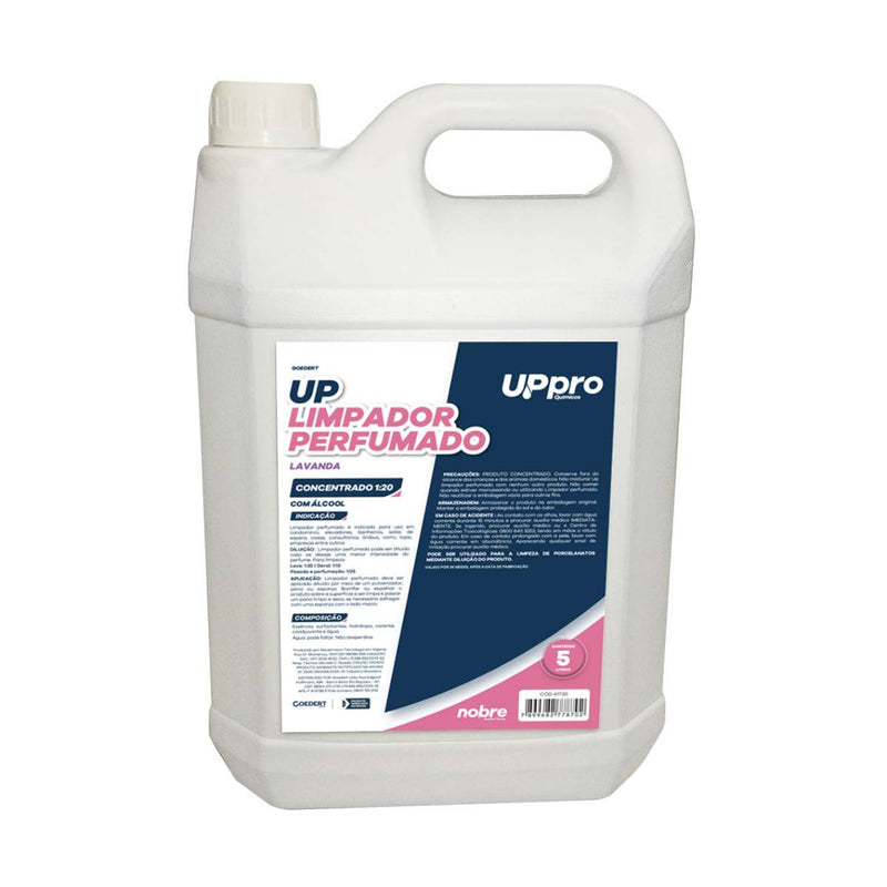 Limpador Perfumado com Álcool Lavanda 5l - Nobre