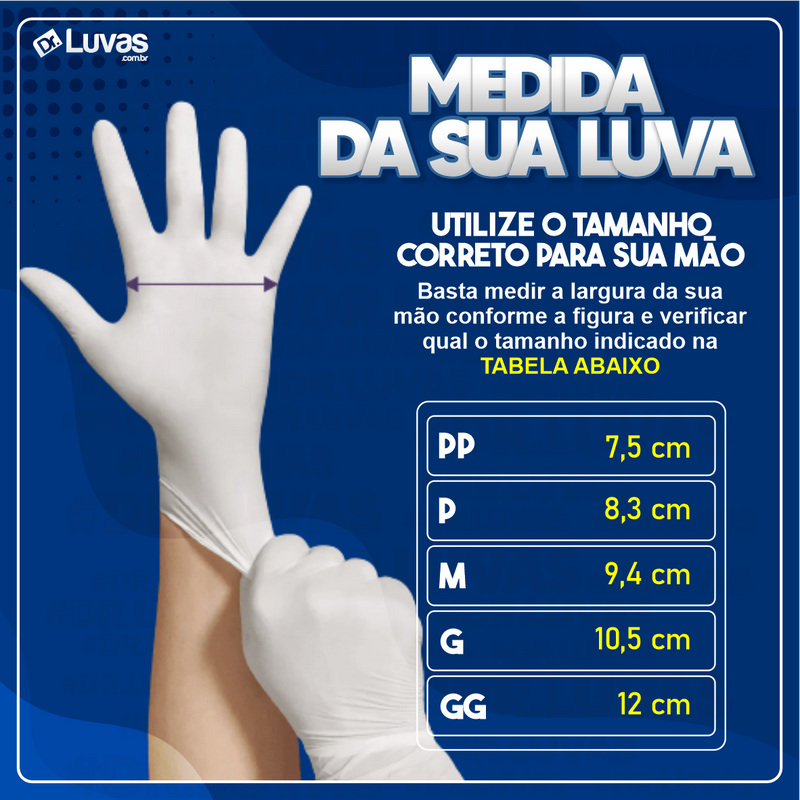 Luva de Látex Amarela Limpeza - Talge