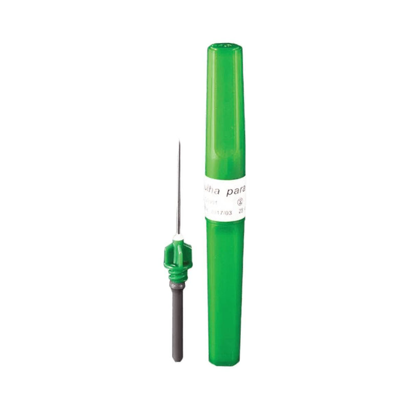 Agulha Para Coleta de Sangue 25x0,80 mm 100un - Labor Import